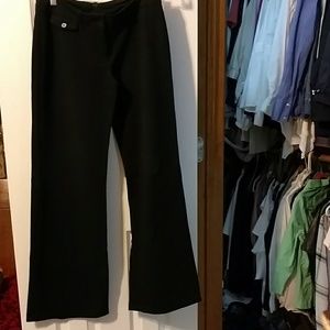 Express black flare pants